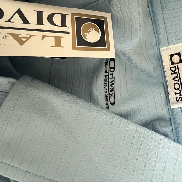 NWT Lady Divots Two-Button Banded Sleeve Women's Polo - Picture 3 of 3